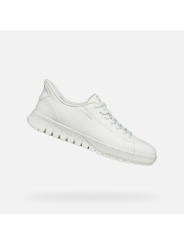 Geox Biele pánske tenisky Geox Flextride Plus Fast in