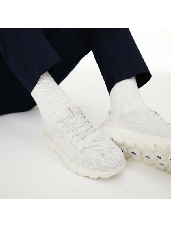 Geox Smotanové pánske tenisky Geox Spherica Plus Fast in