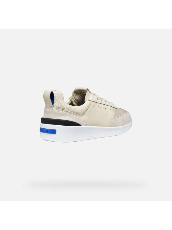 Geox Krémové pánske tenisky Geox Gxrn-02