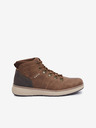 Celio Hnedá pánska zimná členková obuv Celio