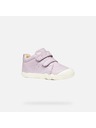 Geox Ružové dievčenské barefoot tenisky Geox Steppieup