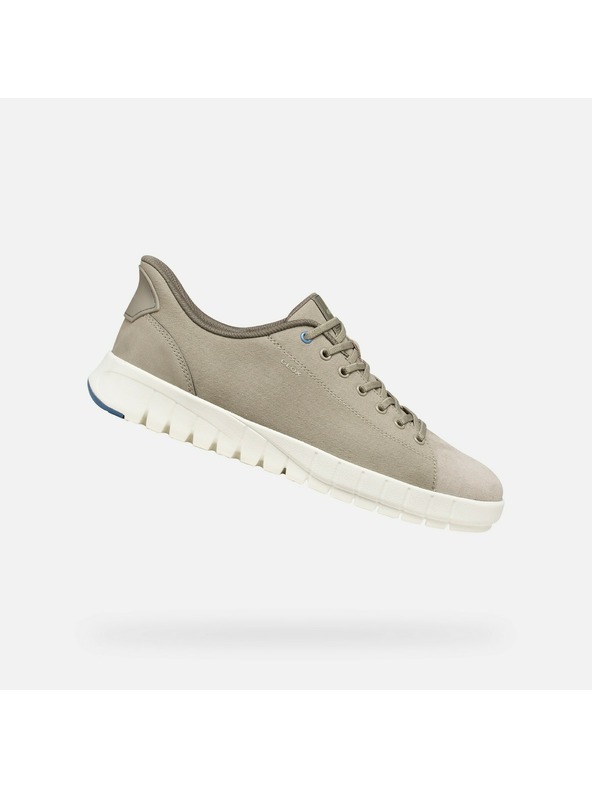 Geox Béžové pánske tenisky Geox Flextride Plus Fast in