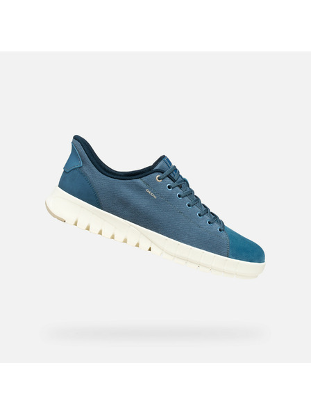 Geox Modré pánske tenisky Geox Flextride Plus Fast in