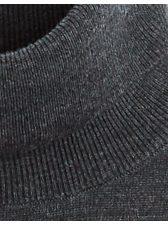 Celio Tmavo šedý pánsky základný rolák Celio Menos