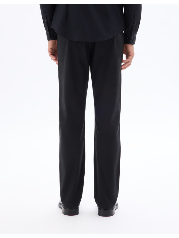 Celio Čierne pánske nohavice Celio