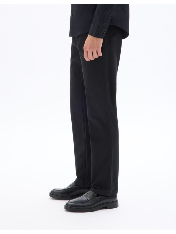 Celio Čierne pánske nohavice Celio