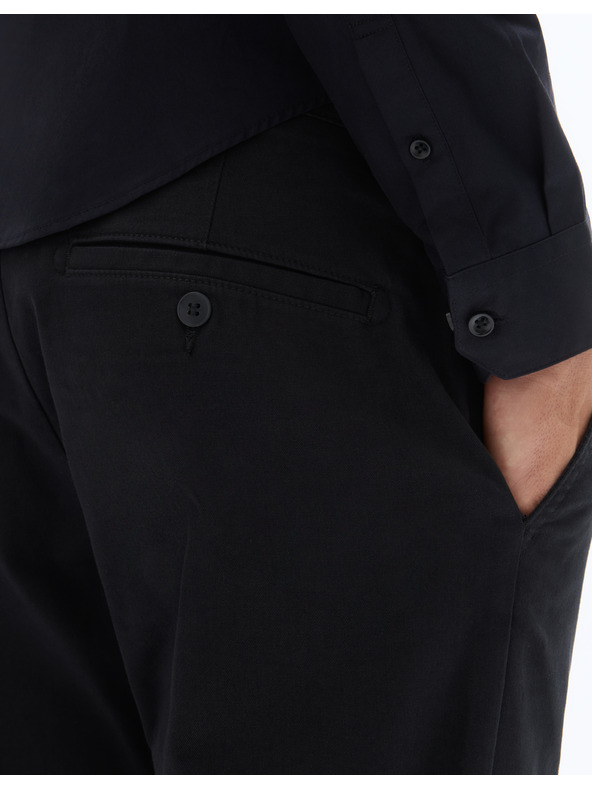 Celio Čierne pánske nohavice Celio