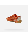 Geox Oranžové pánske tenisky Geox Snake Original