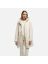 Geox Krémová dámska parka Geox Spherica
