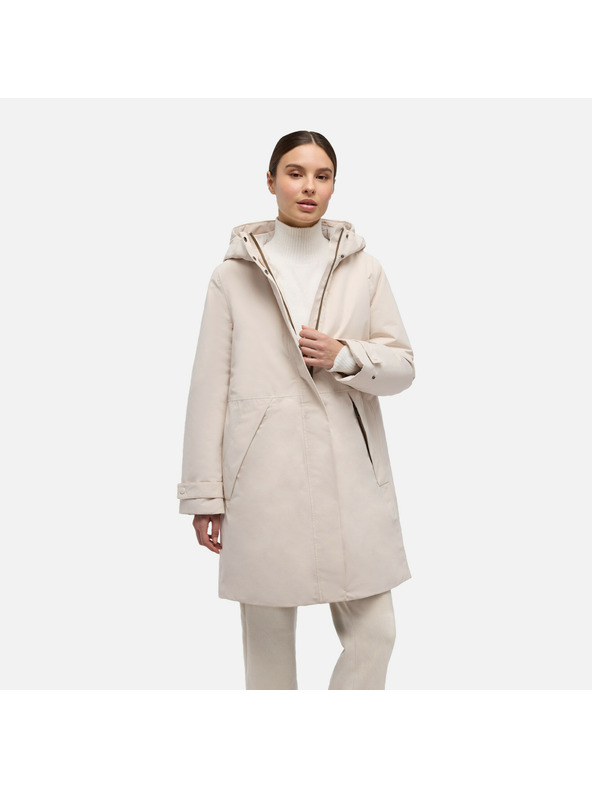 Geox Svetloružová dámska parka Geox Hoara