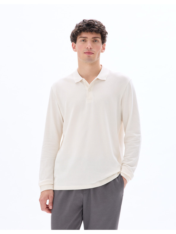 Celio Polo tričko Meoneml s dlhým rukávom