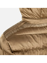 Geox Svetlohnedá dámska prešívaná bunda Geox Zosma