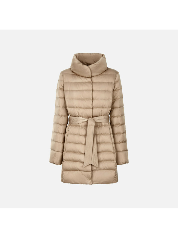Geox Béžová dámska péřová bunda Geox Bettanie
