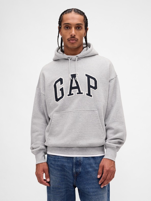 GAP Oversize mikina s logom Extra Heavyweight Unisex GAP