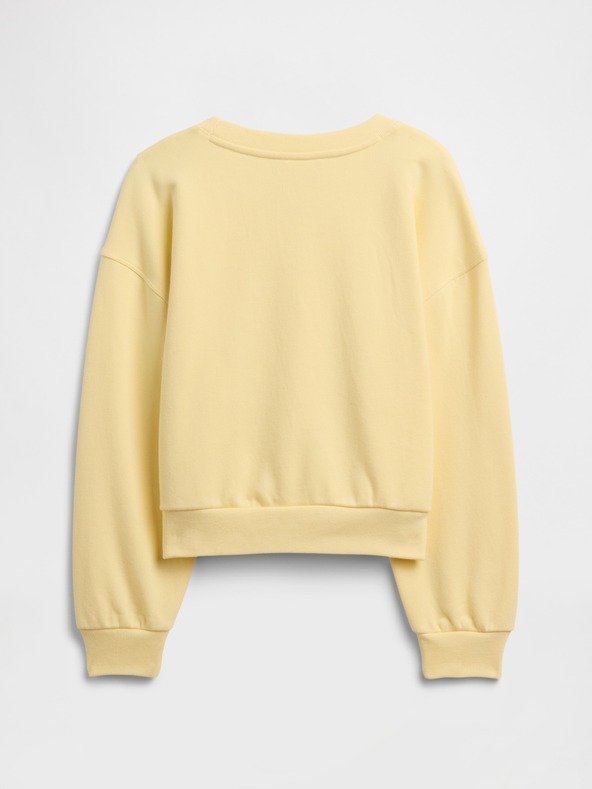 GAP Detská oversize mikina s logom GAP