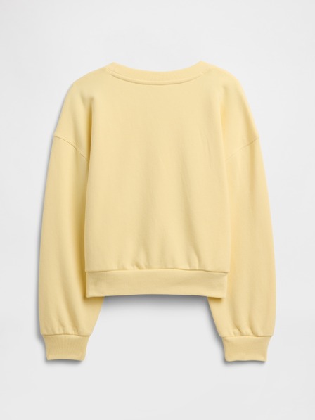 GAP Detská oversize mikina s logom GAP