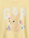 GAP Detská oversize mikina s logom GAP