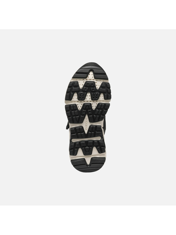 Geox Čierne chlapčenské členkové topánky Geox Flexyper Plus