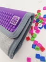 PIXIE CREW PIXIE CREW kreatívna peňaženka šedá/fialová