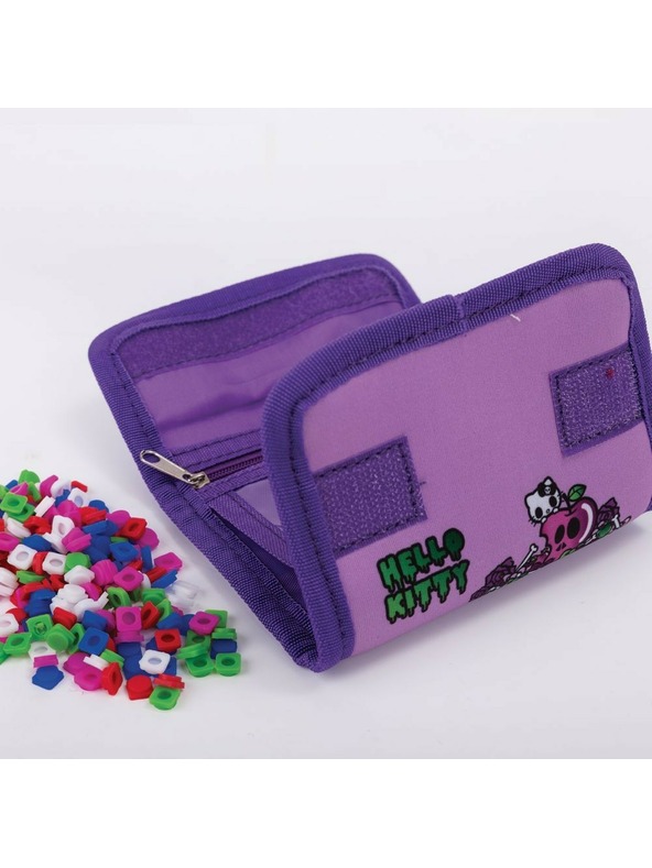 PIXIE CREW PIXIE CREW kreatívna peňaženka Hello Kitty fialová