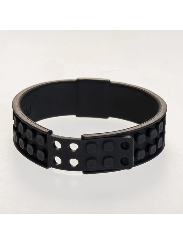 PIXIE CREW PIXIE CREW kreatívny Hashtag náramok čierny