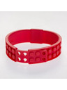 PIXIE CREW PIXIE CREW romantický pixelový náramok lásky červený