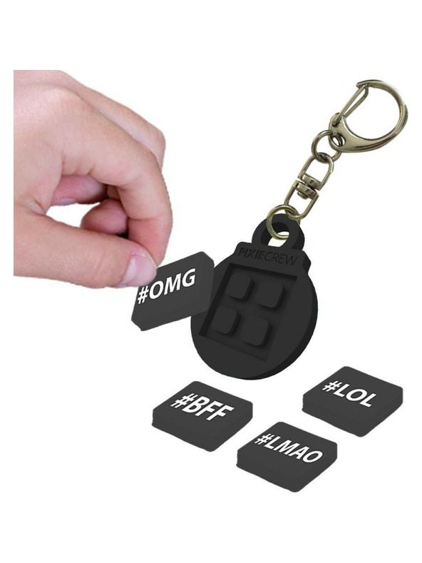 PIXIE CREW PIXIE CREW kreatívny prívesok čierny