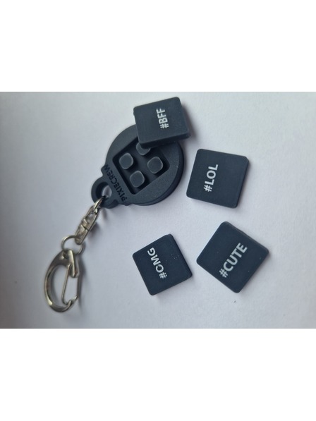 PIXIE CREW PIXIE CREW kreatívny prívesok čierny