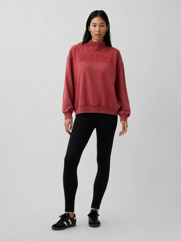 GAP Oversize mikina s logom Heavyweight GAP