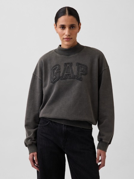 GAP Oversize mikina s logom Heavyweight GAP