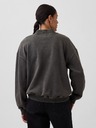 GAP Oversize mikina s logom Heavyweight GAP