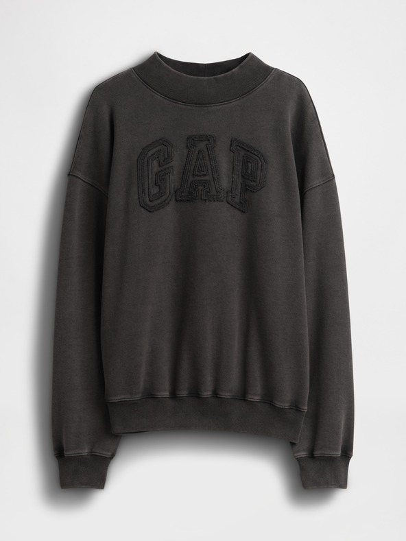 GAP Oversize mikina s logom Heavyweight GAP