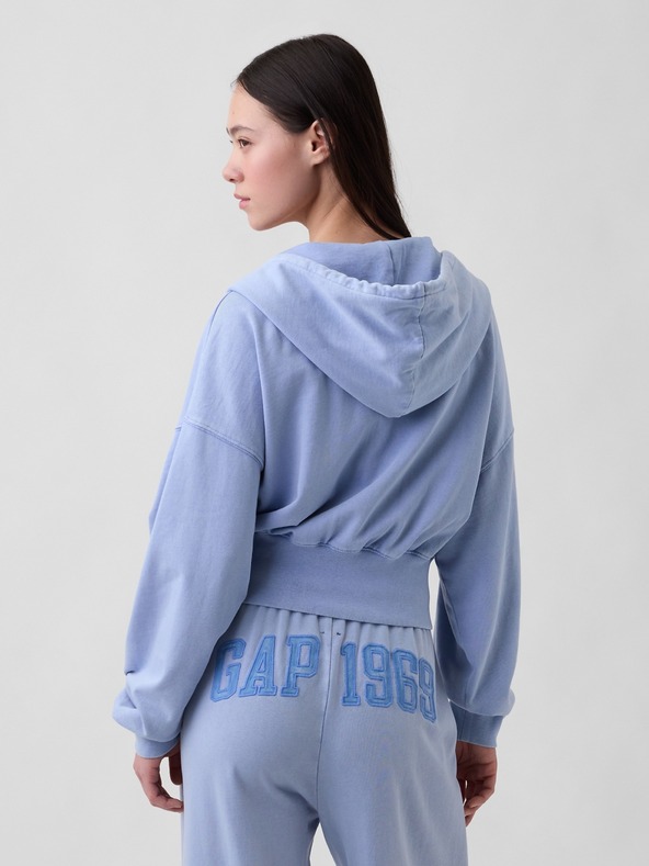 GAP Oversize mikina s logom 1969 GAP