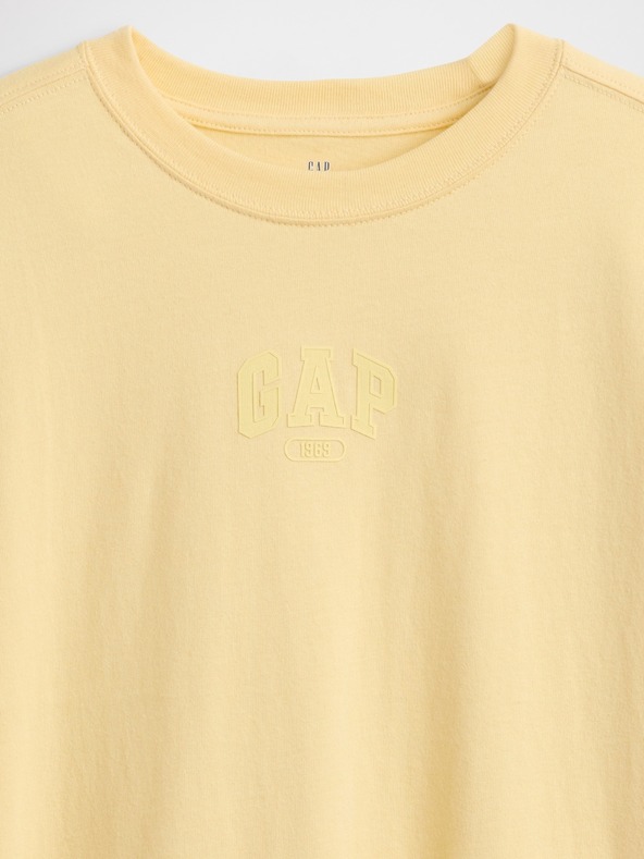 GAP Detské oversize tričko s logom 1969 GAP