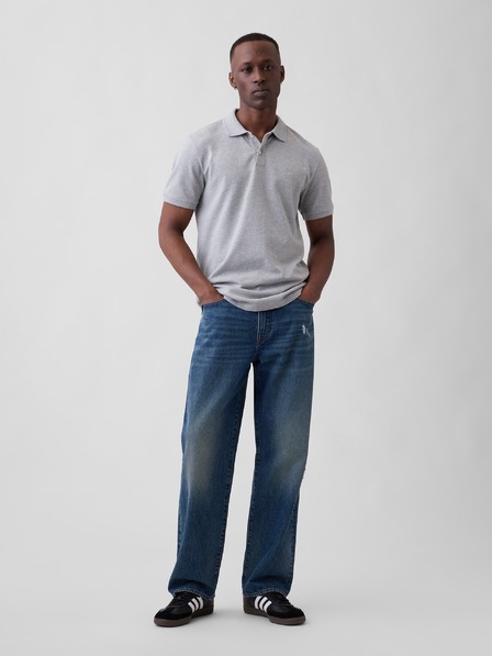 GAP Vzorované pique polo tričko GAP