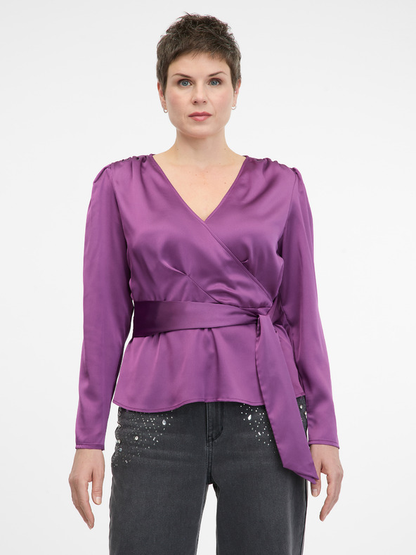 Orsay Fialová dámska blúzka ORSAY