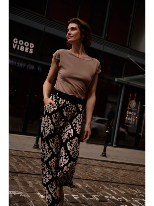 Moodo Svetlohnedý top Moodo