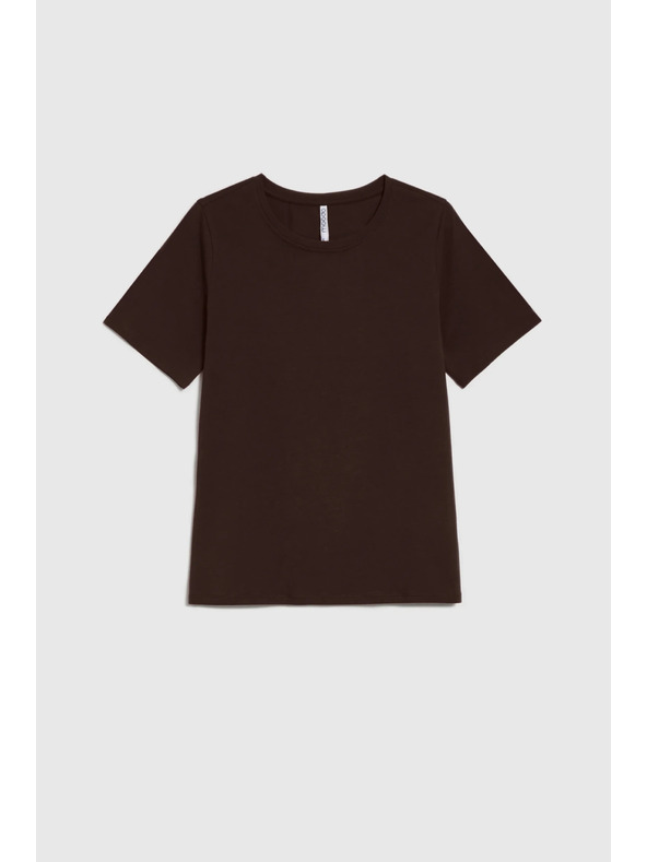 Moodo Tmavohnedý top Moodo