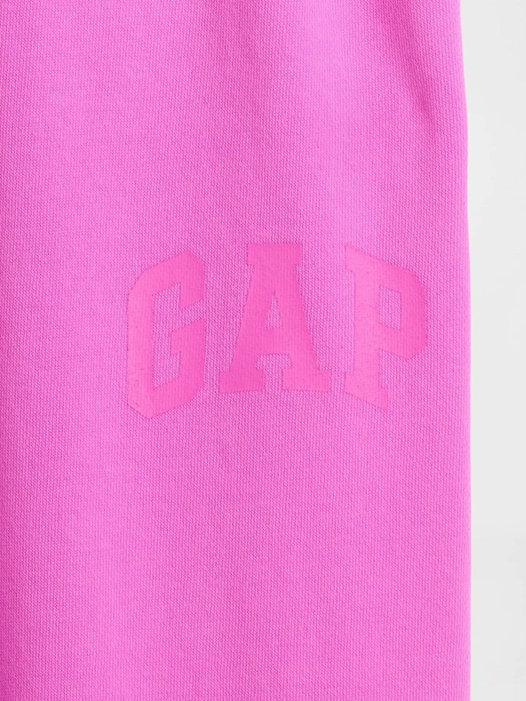 GAP Tepláky s logom wide-leg GAP