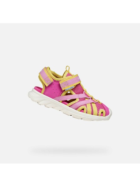 Geox Ružové dievčenské sandále Geox Sandal Airadyum