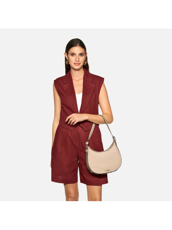 Geox Béžová dámska kabelka Geox Maryemy