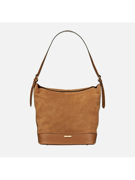 Geox Svetlohnedá dámska kabelka Geox Alnoire