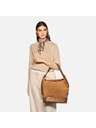 Geox Svetlohnedá dámska kabelka Geox Alnoire