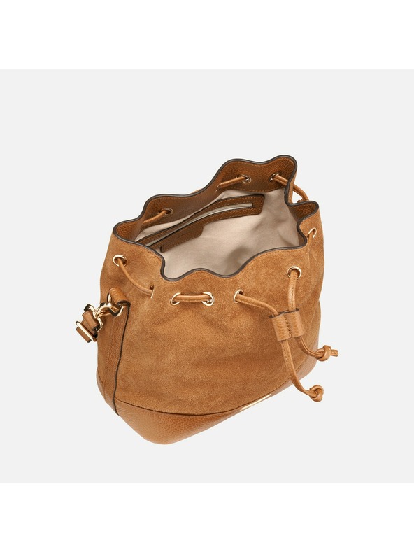 Geox Svetlohnedá dámska kabelka Geox Nalvia