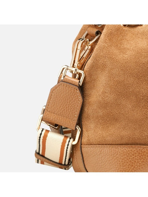 Geox Svetlohnedá dámska kabelka Geox Nalvia