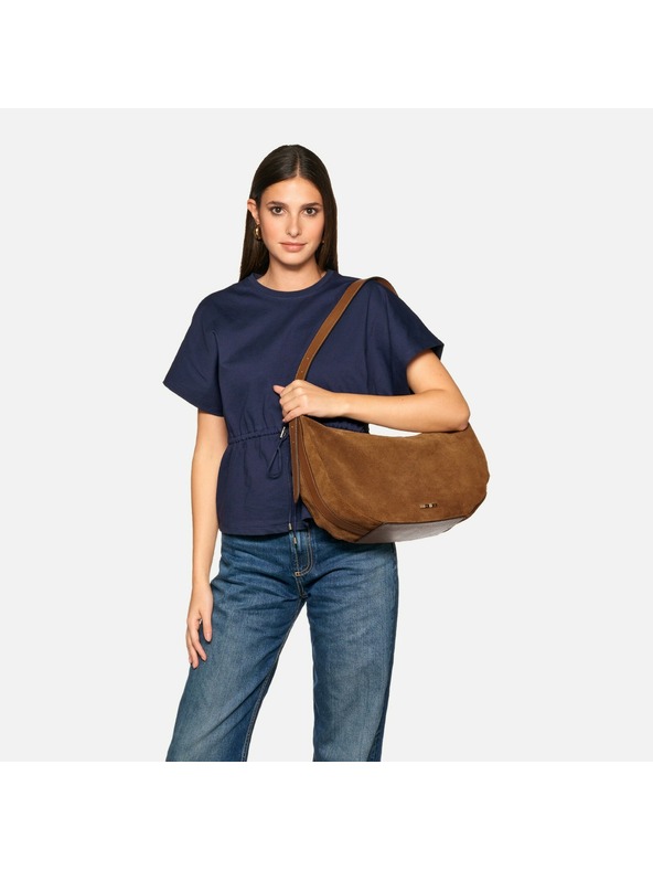 Geox Hnedá dámska kabelka Geox Pluette