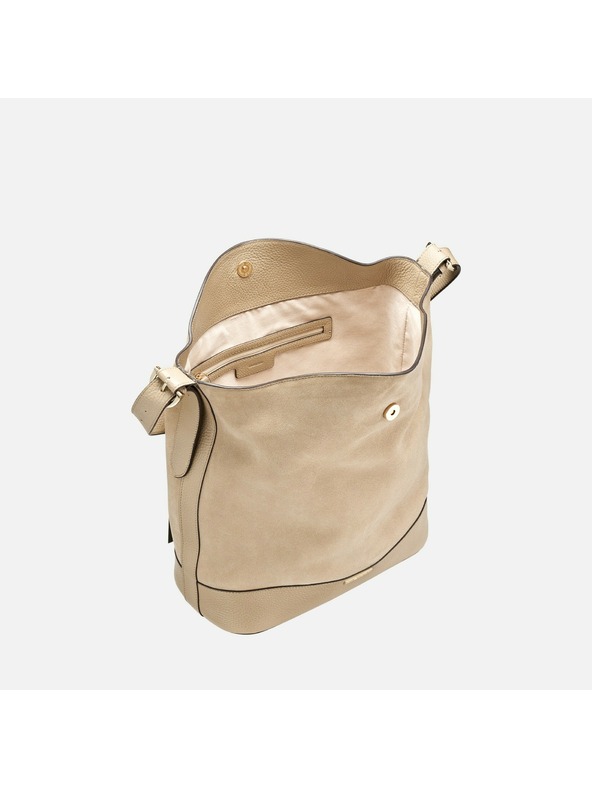 Geox Béžová dámska kabelka Geox Alnoire