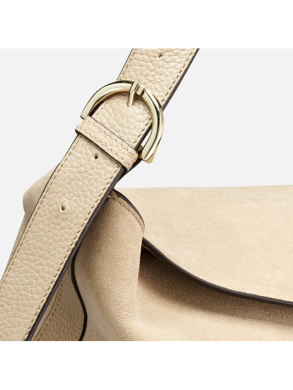 Geox Béžová dámska kabelka Geox Alnoire