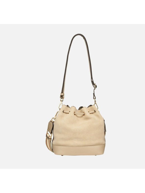 Geox Béžová dámska kabelka Geox Nalvia