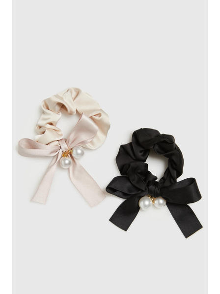 Moodo Gumičky do vlasov so stuhou Moodo